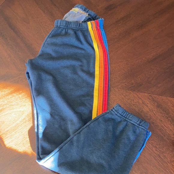 Aviator Nation WOMEN'S 5 STRIPE SWEATPANTS - Picture 4 of 4